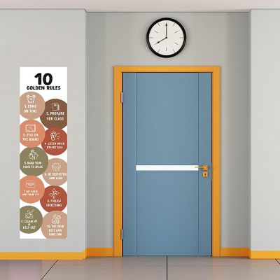 10 Golden Rules Banner 2PC - 13 x 48 Inch Image 2