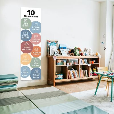 10 Golden Rules Banner 2PC 13x48 Image 3