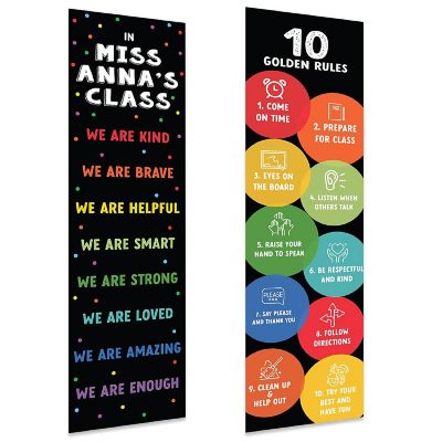 10 Golden Rules Banner 2PC 13x48 Image 1
