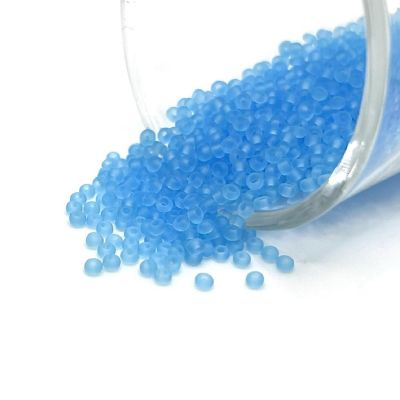 10 grams Blue 12/0 Glass Seed Beads Image 1
