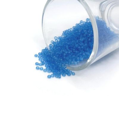 10 grams Blue 12/0 Glass Seed Beads Image 1