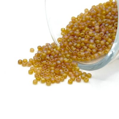 10 grams Blue 12/0 Glass Seed Beads Image 1