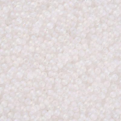 10 grams White 12/0 Glass Seed Beads Image 1
