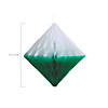 10" Green Diamond Honeycomb Ceiling Decorations  - 6 Pc. Image 1