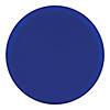10" Light Blue Flat Round Disposable Plastic Dinner Plates (120 Plates) Image 1