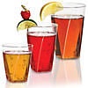 10 oz. Clear Square Bottom Disposable Plastic Cups (140 Cups) Image 3