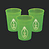10 oz. Glow-in-the-Dark Shine His Light Reusable BPA-Free Plastic Cups - 12 Ct. Image 1
