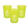 10 oz. Glow-in-the-Dark Shine His Light Reusable BPA-Free Plastic Cups - 12 Ct. Image 1
