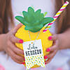 10 oz. Pineapple Reusable BPA-Free Plastic Cups with Lids - 12 Ct. Image 3