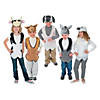 10 Pc. Nativity Costume Animal Slip-On Vest & Hat Sets for 5 Image 1