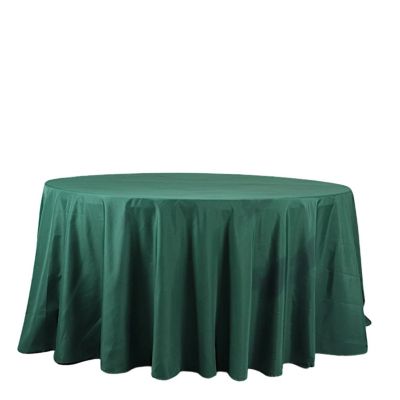 10 pcs 132" Round Polyester Tablecloths Wedding Party   Image 1