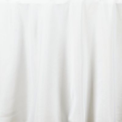 10 pcs 132" Round Polyester Tablecloths Wedding Party   Image 1