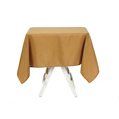 10 pcs 54 x 54" SQUARE POLYESTER Tablecloths Wedding Table Linens for Catering Image 1