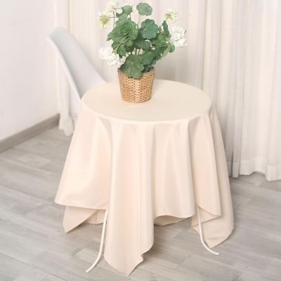 10 pcs 54 x 54" SQUARE POLYESTER Tablecloths Wedding Table Linens for Catering Image 1