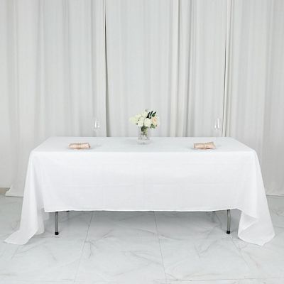 10 Pcs 60X126" Polyester Tablecloths Wedding Catering Event Table Linens  Image 2