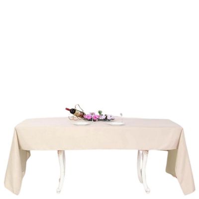 10 Pcs 60X126" Polyester Tablecloths Wedding Catering Event Table Linens  Image 1