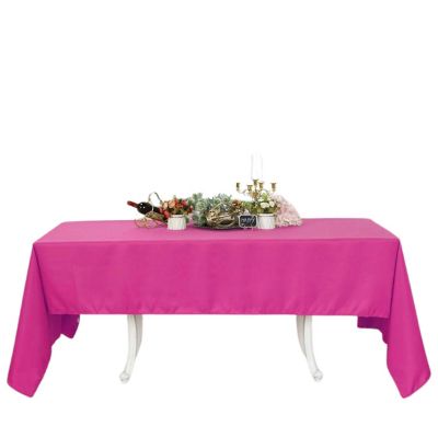 10 Pcs 60X126" Polyester Tablecloths Wedding Catering Event Table Linens  Image 1
