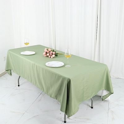 10 Pcs 60X126" Polyester Tablecloths Wedding Catering Event Table Linens  Image 2