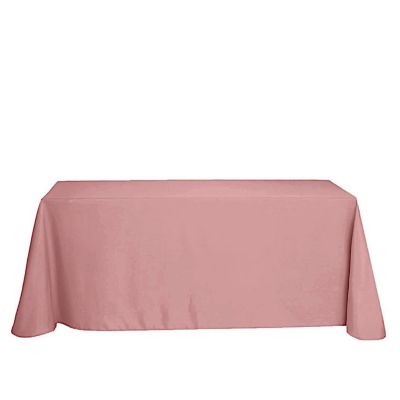10 Pcs 90"X132" Polyester Tablecloths Wedding Party Table Linens Kitchen Dining Image 1