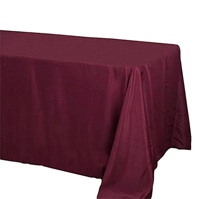 10 Pcs 90"X132" Polyester Tablecloths Wedding Party Table Linens Kitchen Dining Image 1