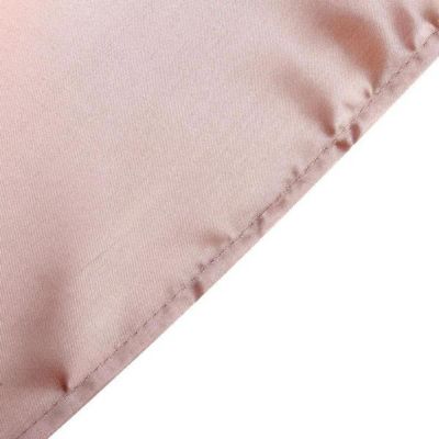 10 Pcs 90X156" Satin Rectangular Tablecloths Wedding Catering Dining Decorations Image 1
