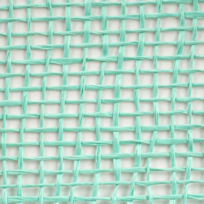 10" Poly Burlap Mesh Ribbon: Mint Green (10 Yards) Image 1