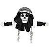 10" Spooky Skeleton 3-D Halloween Window Decoration Image 1