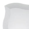 10" White Wave Plastic Dinner Plates (40 Plates) Image 1