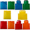 10" x 12" Bulk 50 Pc. Medium Solid Color Nonwoven Tote Bags Image 1