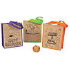 10" x 12" Color Your Own Large Halloween Nonwoven Tote Bags - 12 Pc. Image 1
