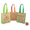 10" x 12" Medium Color Your Own Earth Day Nonwoven Tote Bags - 12 Pc. Image 1