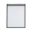 10" x 13" Black Top-Loading Plastic Dry Erase Pocket Sleeves - 12 Pc. Image 1