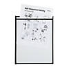 10" x 13" Black Top-Loading Plastic Dry Erase Pocket Sleeves - 12 Pc. Image 2