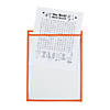 10" x 13" Neon Top-Loading Plastic Dry Erase Pocket Sleeves - 12 Pc. Image 2