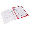 10" x 13" Primary Color Side-Loading Plastic Dry Erase Pocket Sleeves - 12 Pc. Image 2