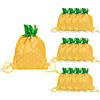 10" x 14" Medium Nonwoven Pineapple Drawstring Bags - 12 Pc. Image 1