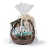 10" x 18" Bulk 50 Pc. Large Clear Cellophane Gift Basket Bags Image 2