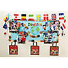 10" x 4" Greetings from Around the World Wall Cutouts - 60 Pc. Image 3