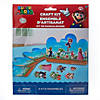 10&quot; x 8 1/2&quot; Super Mario Bros&amp;#8482; Cardboard Make-a-Scene Craft Kit - 4 Pc. Image 1