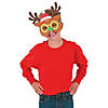 10" x 8 1/4" Silly Reindeer Mask Brown Foam Craft Kit - Makes 12 Image 3