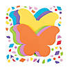 10" x 8" Multicolored Mosaic Butterfly Foam Craft Kit - Makes 24 Image 1