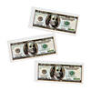 $100 Bill Erasers - 12 Pc. Image 1