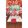 100 Ft. Red & White Striped Plastic Pennant Banner Image 2