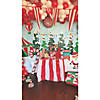100 Ft. Red & White Striped Plastic Pennant Banner Image 3