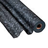 100 Ft. x 3 Ft. Black with Silver Stars Printed Gossamer Roll Image 1