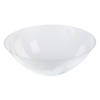 100 oz. Solid Clear Organic Round Disposable Plastic Bowls (24 Bowls) Image 1