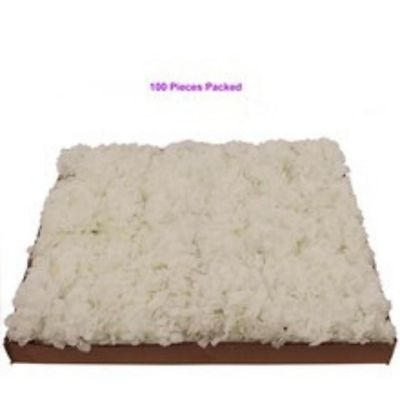 100-Pack: Cream White Silk Carnation Image 3