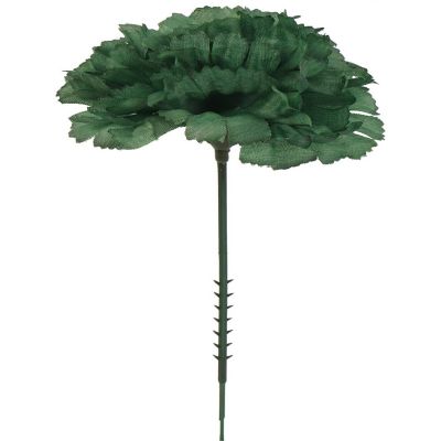 100-Pack: Emerald Carnation Picks Image 1