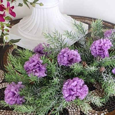 100-Pack: Lavender Carnation Picks Image 2
