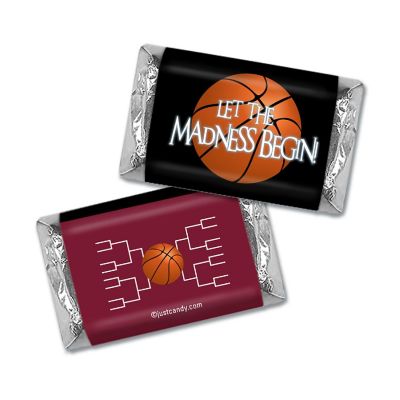 100ct March Madness Miniature Wrappers - Maroon Image 1